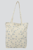 Bolsa tote canvas mini print flor