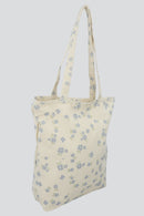 Bolsa tote canvas mini print flor