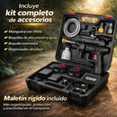 Super Kit Hogar y Auto: Hidrolavadora Portátil + Aspiradora 3 en 1 con Batería de Respaldo y Maletín