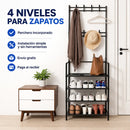Organizador De Zapatos Con Perchero - RackPlus™