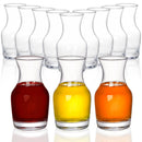 Acshio Conjunto de 12 Decantadores de Vino de 6 oz – Porciones Individuales para Degustación, Champagne y Jugos