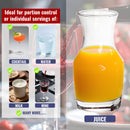Acshio Conjunto de 12 Decantadores de Vino de 6 oz – Porciones Individuales para Degustación, Champagne y Jugos