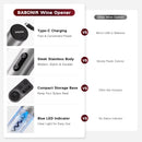 BABONIR Sacacorchos Eléctrico 6 en 1 – Abre, Airea y Conserva Vino (Set Regalo)