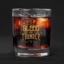 BBGreek Omega Psi Phi Accesorios oficiales - Juego de 2 Vasos 11oz - Hijos de la Sangre y el Trueno | Bad Bananas