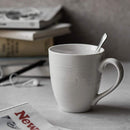 DOWAN Tazas de Café 17 oz - Juego de 6, Cerámica Gruesa y Duradera, Blancas, Aptas para Microondas y Lavavajillas