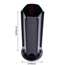 FlagShip Porta Cápsulas Nespresso Vertuo – Soporte Giratorio de Metal Negro, Capacidad para 80 Cápsulas