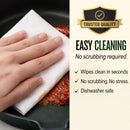 Alva Neat: Set de Ollas y Sartén Cerámico Antiadherente de 5 Piezas, Sin PFAS, Apilable, Inducción y Horno