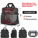 LEFOR·Z Bolsa Porta Mezcladora KitchenAid 6-8 Cuartos | Estuche de Transporte y Accesorios