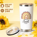Regalos para tía MAYICIVO — Taza 20oz Aislada + Caja Regalo para Cumpleaños, Navidad y Día de la Madre