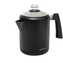 Mixpresso Percolador de Acero Inoxidable para Estufa – 37oz, 5–8 Tazas, Mango Frío