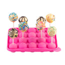 Nice Kitchen Kit para Paletas de Pastel: Moldes de Silicona en 2 Piezas y Soporte de Tres Niveles