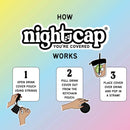 Nightcap Llavero: accesorio reutilizable para prevenir adulteración de bebidas (4 uds)