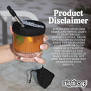Nightcap Llavero: accesorio reutilizable para prevenir adulteración de bebidas (4 uds)