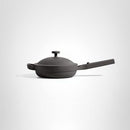 Our Place Mini Always Pan: sartén cerámico de 8,5 pulgadas con tapa modular y espátula de haya, apto para inducción y horno hasta 230°C