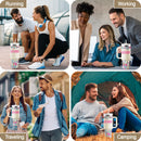 ROSTANTEN Grammy Taza 40oz – Regalos para Grammy, Abuelas y Mamás | Vaso Térmico con Tapa y Pajilla