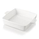 Sweejar Bandeja de Cerámica 9x9 Cuadrada – Apta para Horno y Microondas