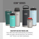 THERMOS Línea ICON Glaciar – Taza de acero inoxidable 16 oz