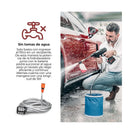 Super Kit Hogar y Auto: Hidrolavadora Portátil + Aspiradora 3 en 1 con Batería de Respaldo y Maletín